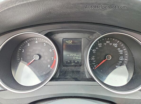 3VW2B7AJ8HM300975 2017 VOLKSWAGEN JETTA Белый Вид щитка приборов