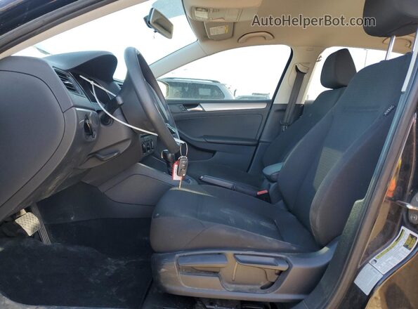 3VW2B7AJ8HM305061 2017 VOLKSWAGEN JETTA Black Vista interior delantera