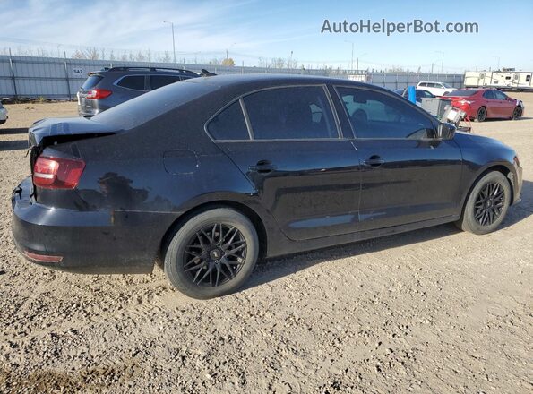 3VW2B7AJ8HM305061 2017 VOLKSWAGEN JETTA Black Trasero derecho