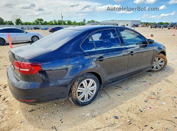3VW2B7AJ8HM329117 2017 VOLKSWAGEN JETTA Black Rear right