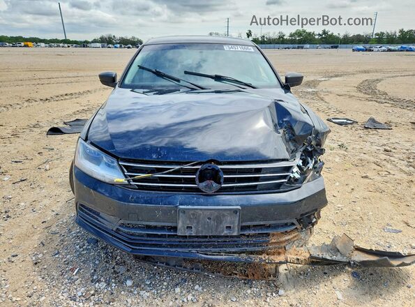 3VW2B7AJ8HM329117 2017 VOLKSWAGEN JETTA Black Front view