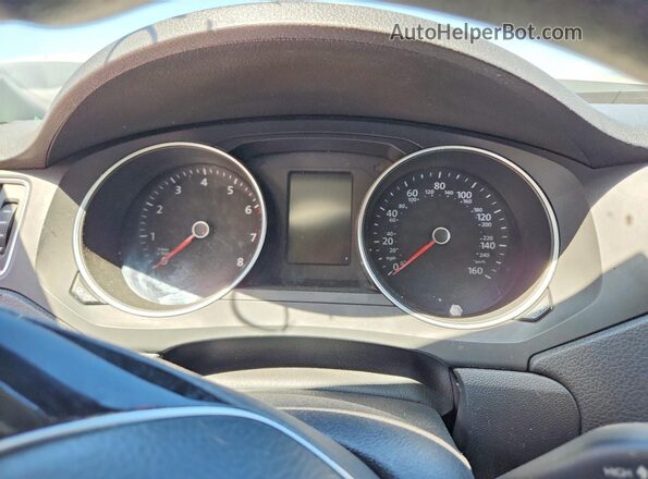 3VW2B7AJ8HM375014 2017 VOLKSWAGEN JETTA White Instrument cluster view