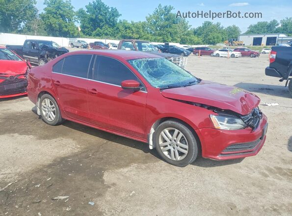 3VW2B7AJ9HM261619 2017 VOLKSWAGEN JETTA Red Առջևի աջ