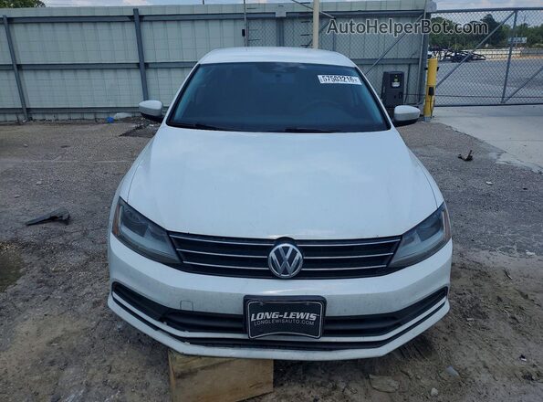 3VW2B7AJ9HM327134 2017 VOLKSWAGEN JETTA White წინა ხედი