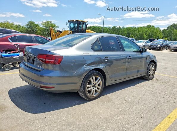 3VW2B7AJ9JM220686 2018 VOLKSWAGEN JETTA Gray Trasero derecho