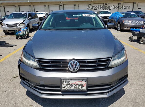 3VW2B7AJ9JM220686 2018 VOLKSWAGEN JETTA Gray Vista frontal
