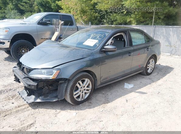 3VW2B7AJ9JM261996 2018 VOLKSWAGEN JETTA Gray Przód lewy