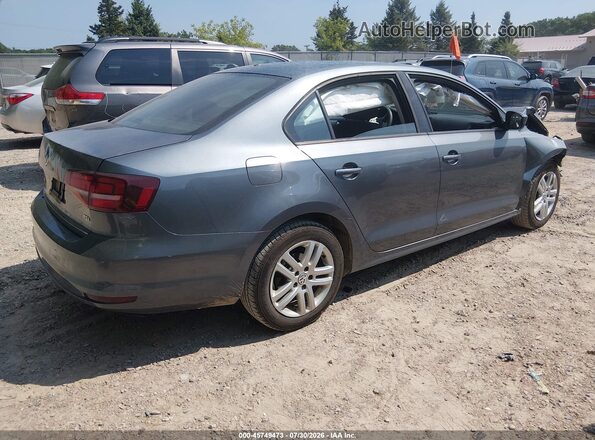 3VW2B7AJ9JM261996 2018 VOLKSWAGEN JETTA Gray Tył prawy