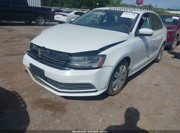 3VW2B7AJXHM241105 2017 VOLKSWAGEN JETTA White წინა მარცხენა ხედი სამი მეოთხედიდან