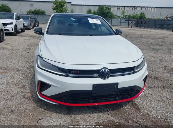 3VW2M7BU4TM030607 2026 VOLKSWAGEN JETTA White Սարքավորումների վահանակի տեսք