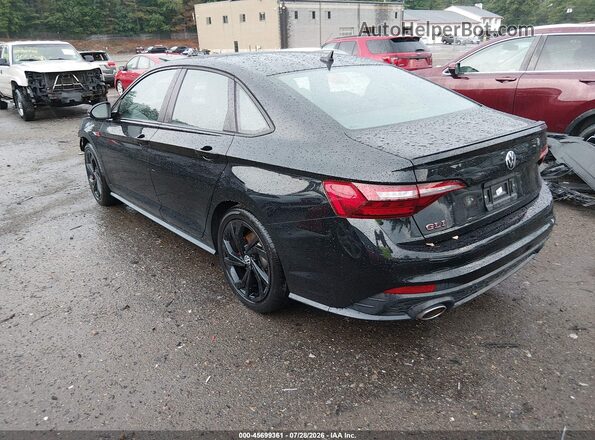 3VW2T7BU2RM051001 2024 VOLKSWAGEN JETTA Black Trasero izquierdo