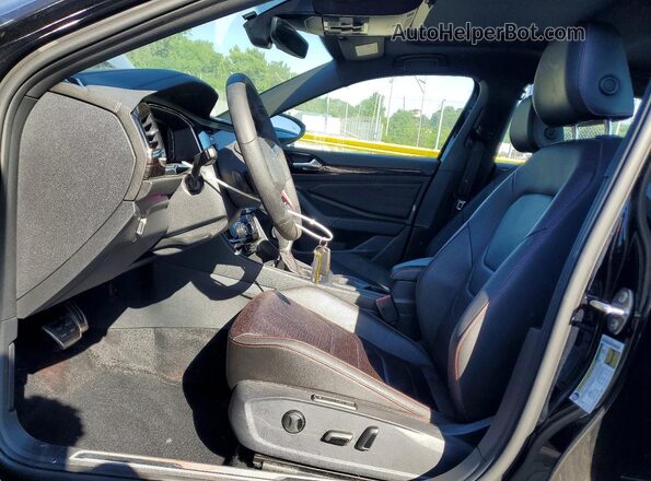 3VW2T7BU3NM006711 2022 VOLKSWAGEN JETTA Black Vista interior delantera