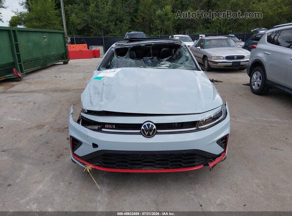 3VW2T7BU3SM085826 2025 VOLKSWAGEN JETTA Blue Սալոնի հետևի տեսք