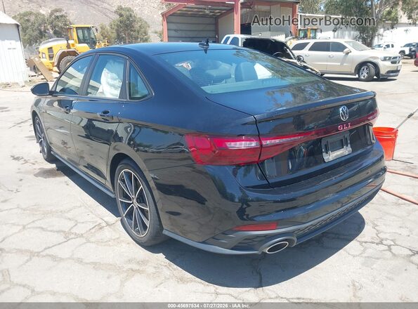 3VW2T7BU5SM066100 2025 VOLKSWAGEN JETTA Black Trasero izquierdo
