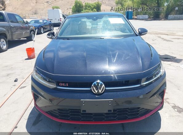 3VW2T7BU5SM066100 2025 VOLKSWAGEN JETTA Black Vista interior trasera