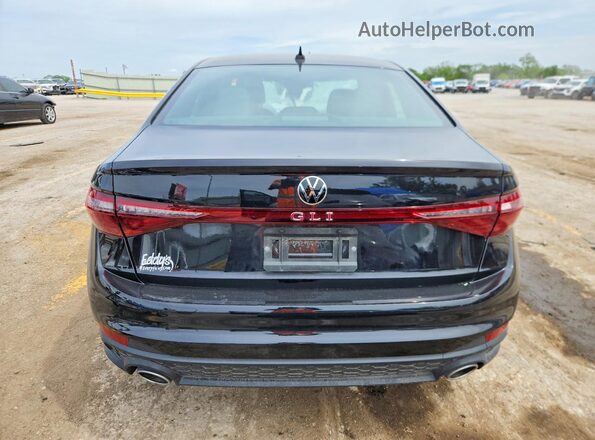 3VW2T7BU8SM087409 2025 VOLKSWAGEN JETTA Black Вид ззаду