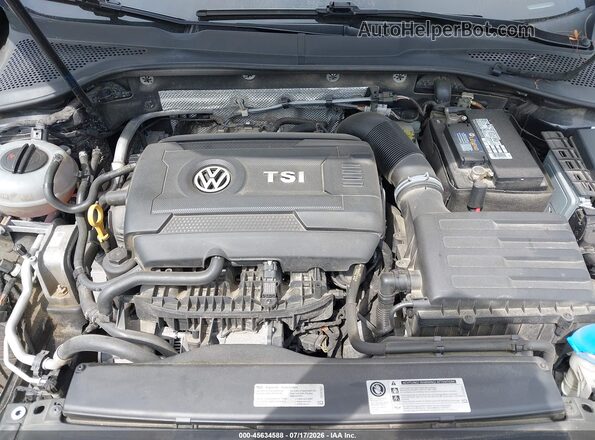 3VW447AU4HM072065 2017 VOLKSWAGEN GOLF Black Widok komory silnika