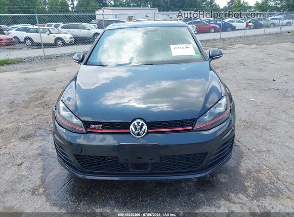 3VW447AU8HM021507 2017 VOLKSWAGEN GOLF Серый Вид щитка приборов