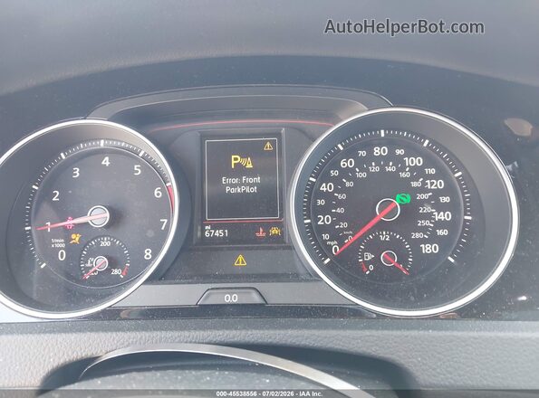3VW447AUXJM290453 2018 VOLKSWAGEN GOLF Green Հետևի նստատեղերի տեսք