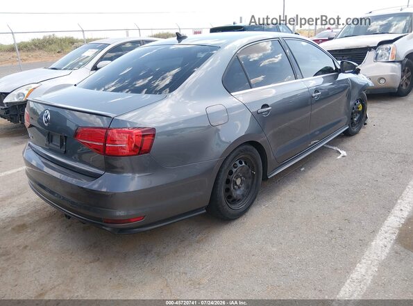 3VW4T7AJ0HM331241 2017 VOLKSWAGEN JETTA Серый Задняя правая четверть