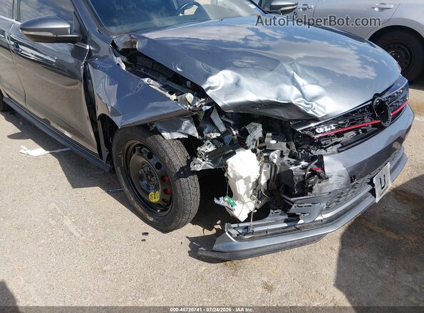 3VW4T7AJ0HM331241 2017 VOLKSWAGEN JETTA Серый Вид спереди
