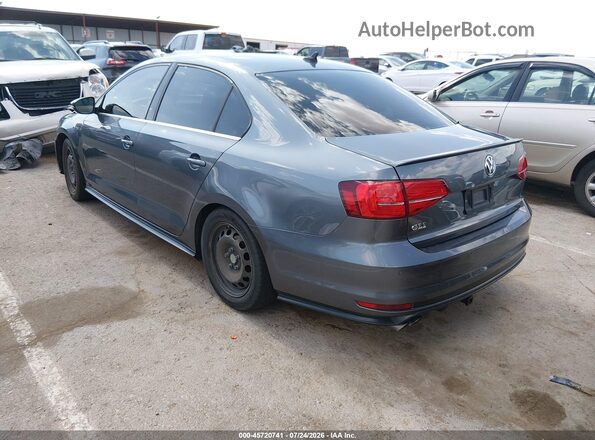 3VW4T7AJ0HM331241 2017 VOLKSWAGEN JETTA Серый Задняя левая четверть