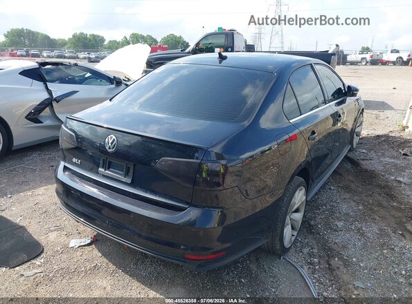 3VW4T7AJ1HM286505 2017 VOLKSWAGEN JETTA Black უკანა მარჯვენა