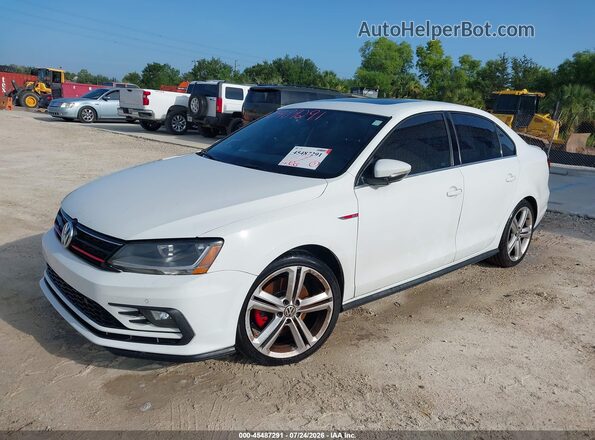 3VW4T7AJ2HM283533 2017 VOLKSWAGEN JETTA White წინა მარცხენა ხედი სამი მეოთხედიდან