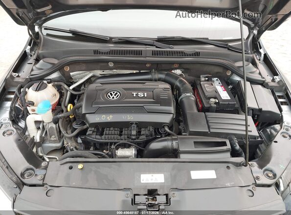 3VW4T7AJ4HM291343 2017 VOLKSWAGEN JETTA Gray Rear view