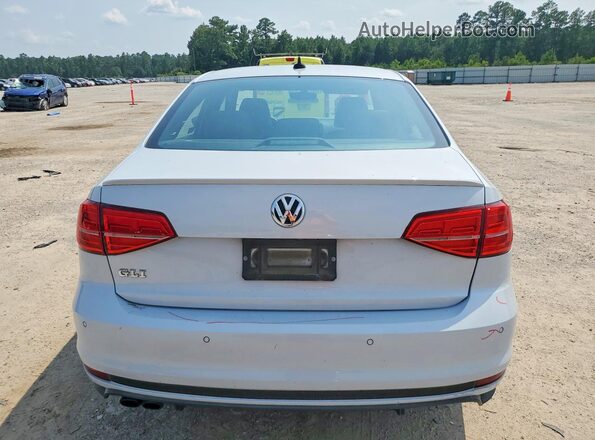 3VW4T7AJ4HM393614 2017 VOLKSWAGEN JETTA Silver უკანა ხედი