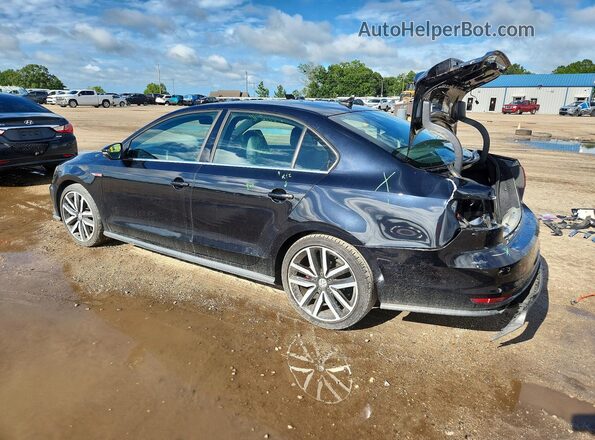 3VW4T7AJ6JM224281 2018 VOLKSWAGEN JETTA Black Tył lewy
