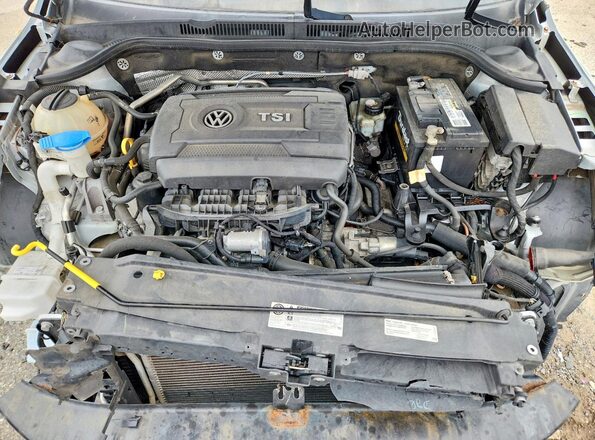 3VW4T7AJXHM395920 2017 VOLKSWAGEN JETTA Серый Вид задней части салона