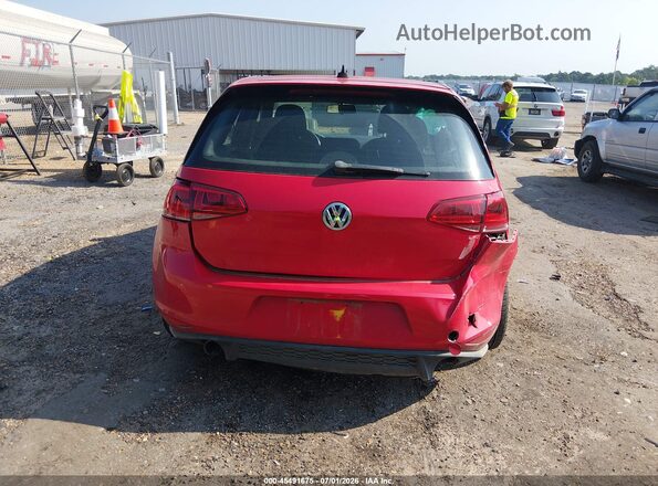3VW4T7AU1HM014157 2017 VOLKSWAGEN GOLF Красный 