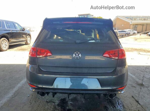 3VW4T7AU8HM016861 2017 VOLKSWAGEN GTI Gray Հետևի տեսք