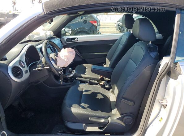 3VW517AT3GM806777 2016 VOLKSWAGEN BEETLE Silver წინა სალონის ხედი