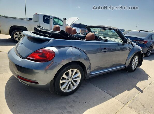 3VW517AT5HM815840 2017 VOLKSWAGEN BEETLE Серый Задняя правая четверть