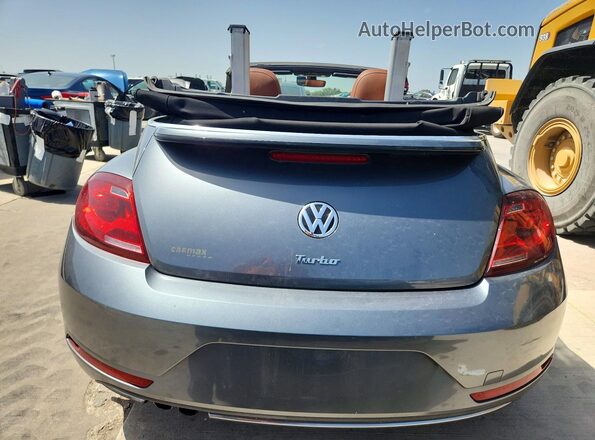 3VW517AT5HM815840 2017 VOLKSWAGEN BEETLE Серый Вид сзади