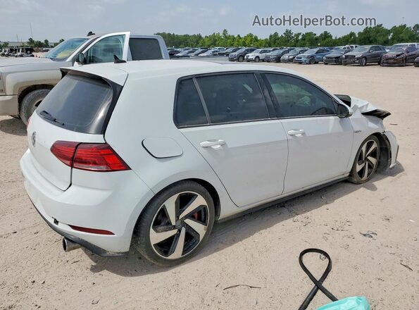 3VW547AU1JM255966 2018 VOLKSWAGEN GTI White Задня права чверть