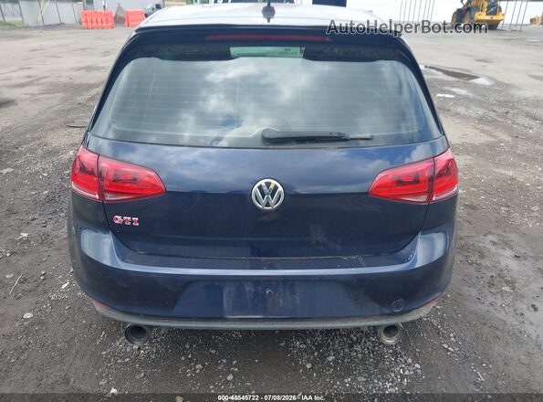 3VW547AU2HM033706 2017 VOLKSWAGEN GOLF Blue 