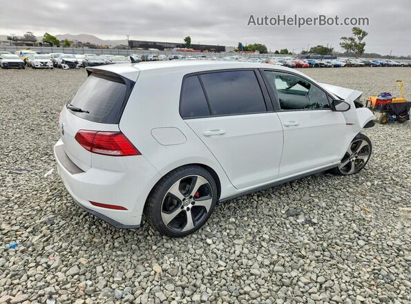 3VW547AU3JM273496 2018 VOLKSWAGEN GTI White Tył prawy