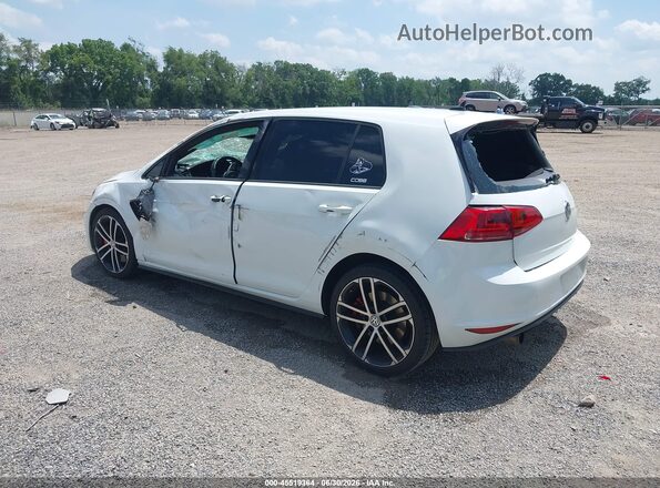 3VW547AU7HM013287 2017 VOLKSWAGEN GOLF White Rear left