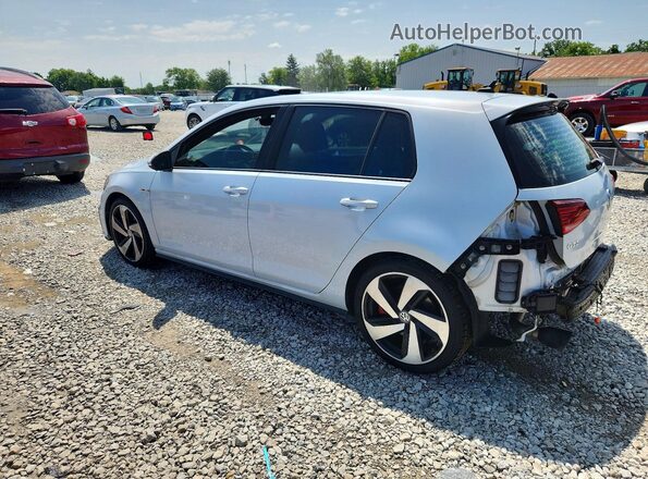 3VW547AU7JM282914 2018 VOLKSWAGEN GTI Silver Tył lewy