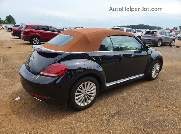 3VW5DAAT1KM507981 2019 VOLKSWAGEN BEETLE Black Tył prawy