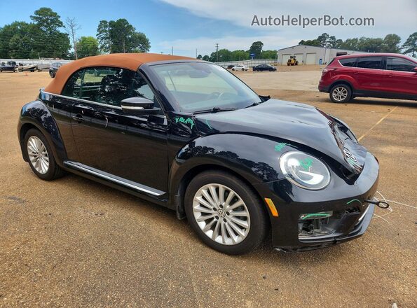 3VW5DAAT1KM507981 2019 VOLKSWAGEN BEETLE Black Przód prawy