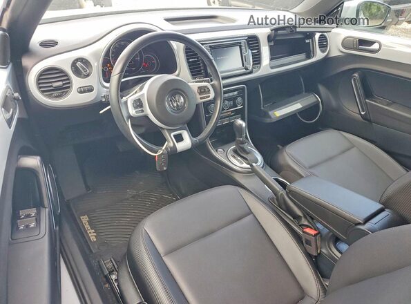 3VW5DAAT2JM518289 2018 VOLKSWAGEN BEETLE White წინა პანელის ხედი