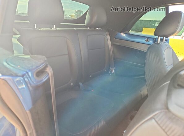 3VW5DAAT2KM500957 2019 VOLKSWAGEN BEETLE Blue უკანა სავარძლების ხედი