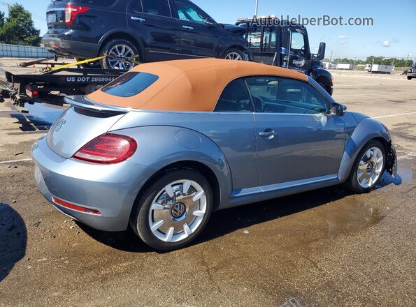 3VW5DAAT6KM508530 2019 VOLKSWAGEN BEETLE Blue Հետևի աջ