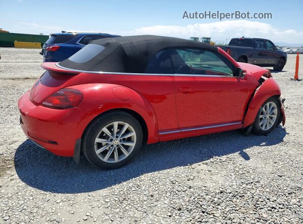 3VW5DAAT9JM505569 2018 VOLKSWAGEN BEETLE Red უკანა მარჯვენა