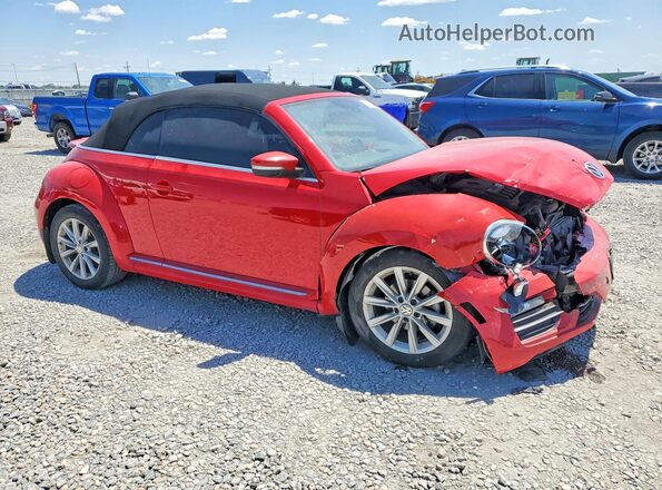 3VW5DAAT9JM505569 2018 VOLKSWAGEN BEETLE Red წინა მარჯვენა