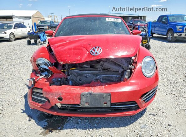 3VW5DAAT9JM505569 2018 VOLKSWAGEN BEETLE Red წინა ხედი